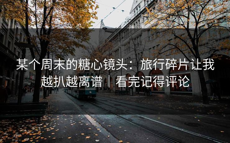 某个周末的糖心镜头：旅行碎片让我越扒越离谱｜看完记得评论